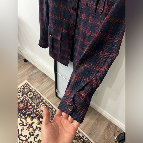 100% Lambswool Safari Jacket - Picture 4 of 5